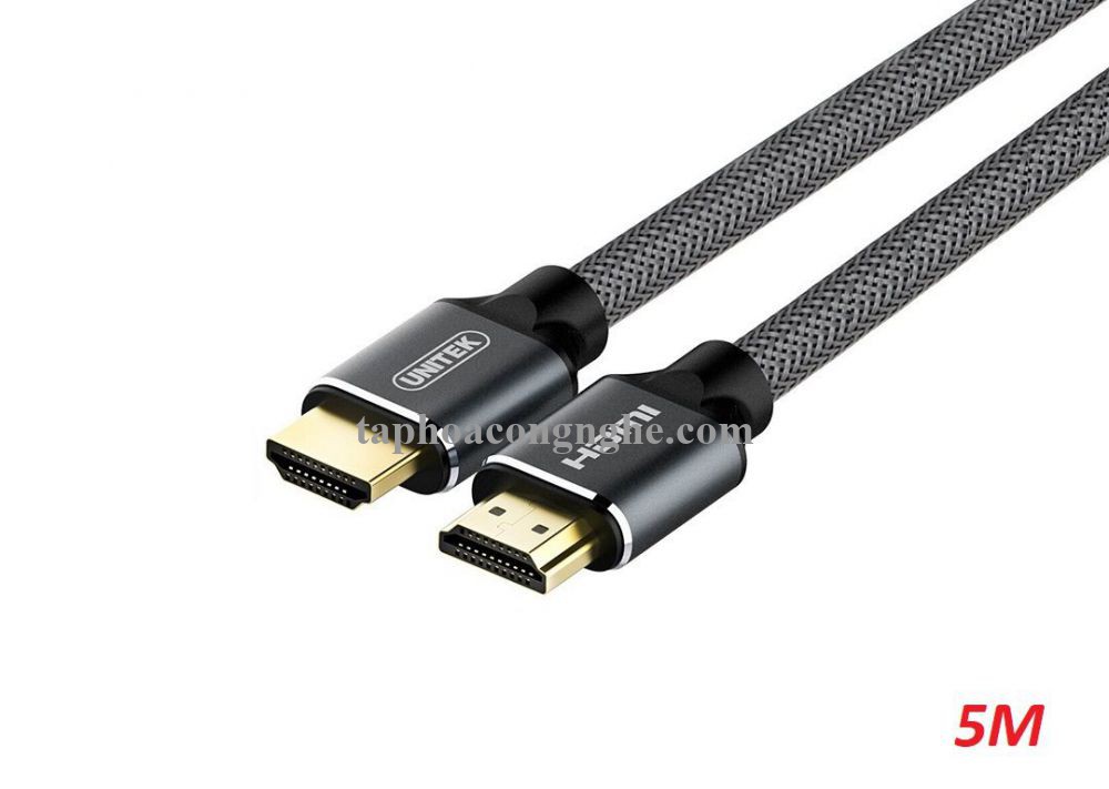 Unitek 25967 Y-C140V 5M Màu Đen Cáp Hdmi 2.0 30025967